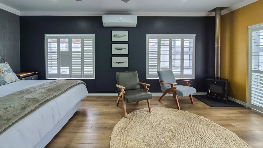 Living area at the Knusrus coastal residence